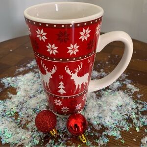 Tall Royal Norfolk Christmas Mug